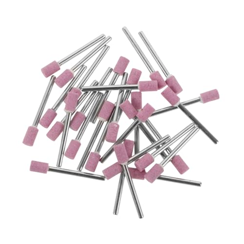 OSOLADY Stone Carving Tools 50pcs Sanding Drill Bit Grinding Stone for Drill Polishing Drill Easy Installati