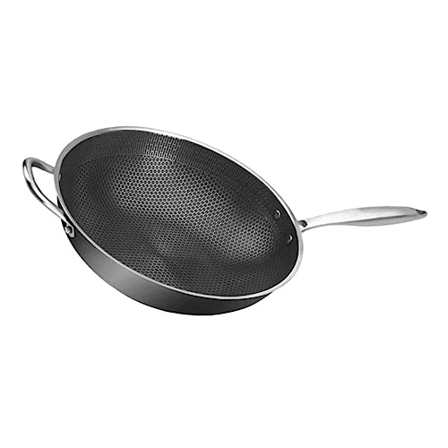 Wok de acero inoxidable Cabilock con superficie antiadherente miniatura 1