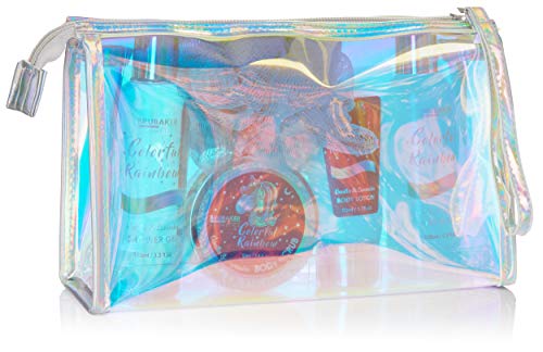 BRUBAKER Cosmetics 6-Delige Eenhoorn Schoonheidsset Kleurrijke Regenboog met Vanille Lavendel Geur in een Cosmetische… - Image 3