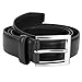 Gelante Men's Classic Dress Leather Belt G2064-Black-XXL (46-48)