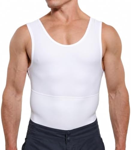 Esteem Apparel Original Men’s Max Slimming Compression Undershirt Shapewear