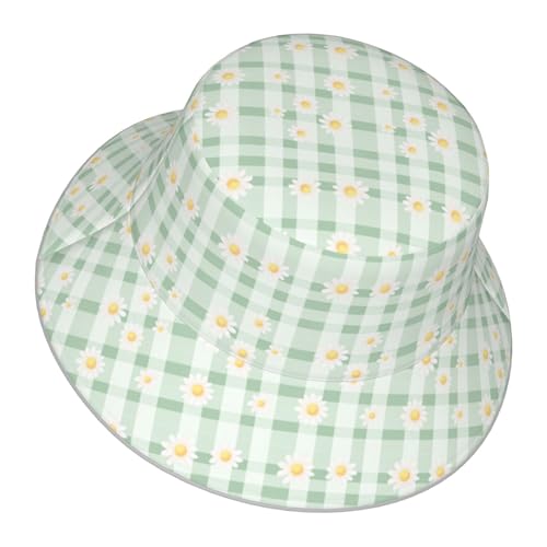 Image of Bucket Hat Double-Side-Wear Reversible Sun Hat Beach Travel Hiking for Women Men