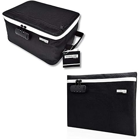 Formline Supply Smell Proof Bag and Extra Large Case - Locking Home and Travel Bundle Cover