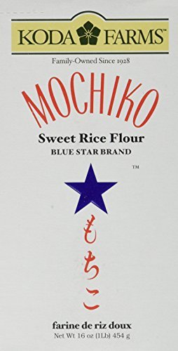 Koda Mochiko Harina de arroz dulce, 16 onzas, paquete de 6