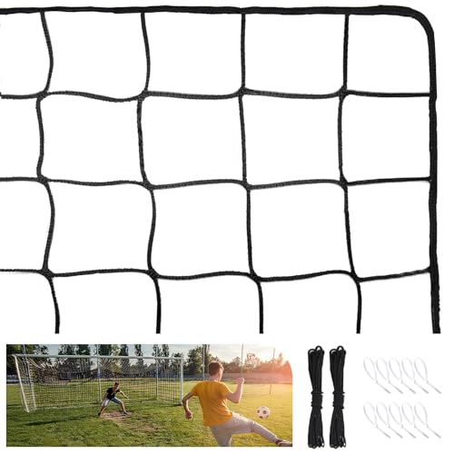 Soccer Goal Backstop Net for Backyard, Nylon Ball Hitting Netting 10x20ft