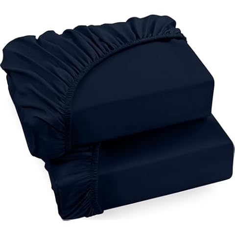 Drap Housse Utopia Bedding Bleu Marine Cover