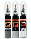 PRECISO ROTULADOR PARA RETOCAR PINTURA DEL COCHE. Los aplicadores en pincel y aguja 2 en 1 ofrecen resultados profesionales siempre, incluso en manos principiantes. Un kit restaurador de pintura de coche rápido y sencillo que permite reparar con precisión hasta los rayones más finos.