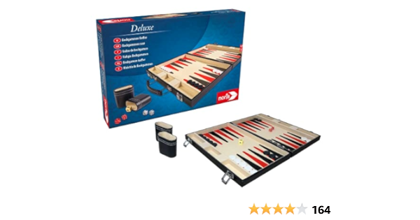 Deluxe Backgammon (Spiel) : Noris Spiele: Amazon.com.au: Toys ...