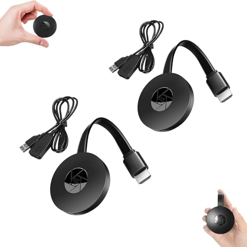 Endxedio Seurico Magic TV Box – Accès à tous les canaux gratuitement – Appareil de diffusion en continu sans fil – Appareil de diffusion en continu TV, projecteur d'écran sans fil, smartphones (2