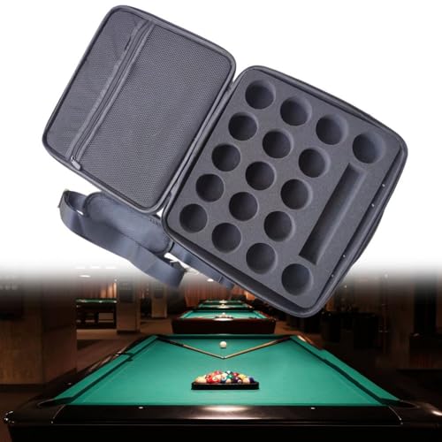 Bolsa de transporte para pelotas de billar con interior protector 6