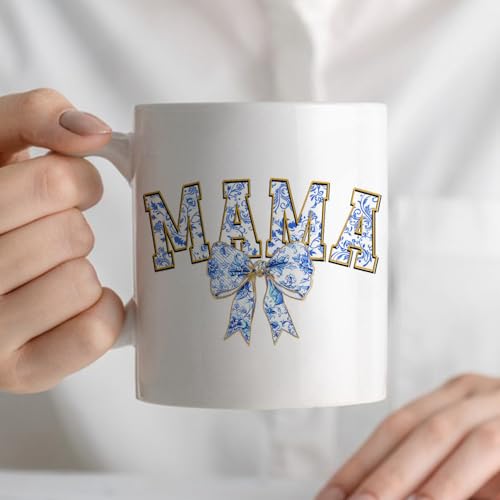 Taza Cerámica Azul BEHIFL 11 Onzas miniatura 5