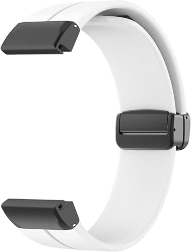 Miniatura 3 de Correa deportiva Conm para Garmin Fenix 7x76x Gps65x5, correa magnética de repuesto de silicona de 0.866in y 1.024in