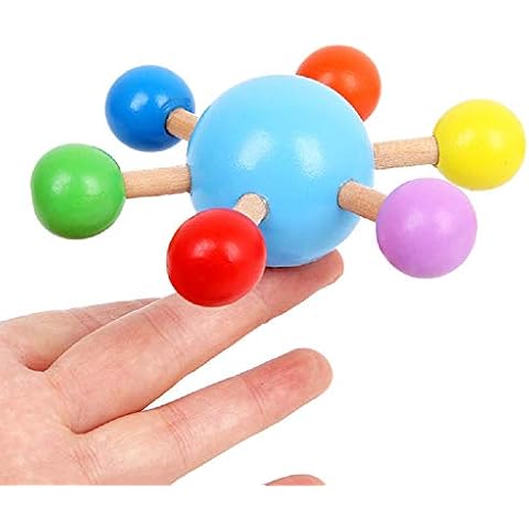 Lynmerry Colorful Wood Toy Hand Eye Coordination Training for Babies Kids 3+ Cover