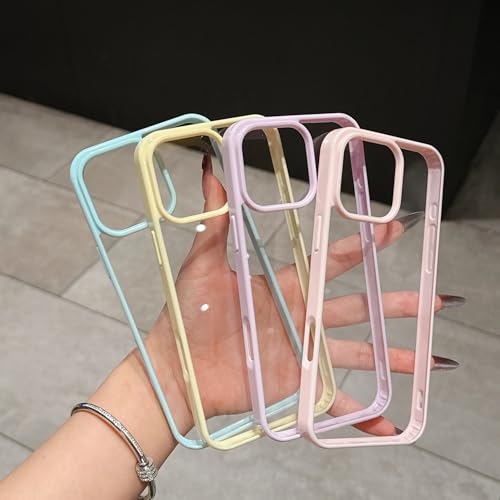 Coque iPhone 11 rigide transparente en acrylique de couleur vert pastel