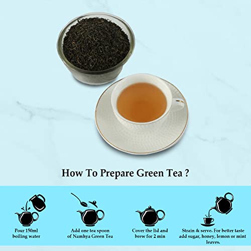 Image of Namhya Whole Leaf Green Tea | Metabolism & Fat Burn Support
