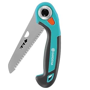 Gardena klapsnoeizaag 135 P: Handzame trekzaag van kwaliteitsverenstaal, uitstekende zaagprestaties, nauwkeurige snede, haakse handgreep (8742-20), zaagblad lengte: 13,5 cm