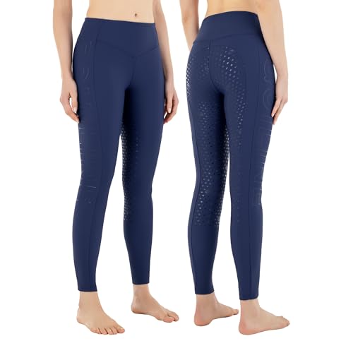 Leggings Equiline FULLGRIP pantalon équitation femme collant grip hiver CAISFH