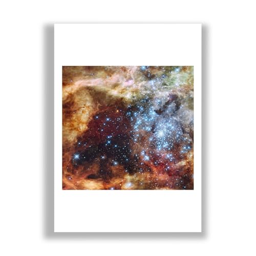 Hubble Télescope impression d'art mat XL pour couvrir un mur vide