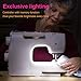 Sewing Machine Light Strip, Maylit 0.5M/19.7inch LED Strip Lights 30 LEDs Sewing Work Light kit, LED Light Strip Daylight 6000k with Touch Dimmer and USB Power, Led Lights Fits All Sewing Machines