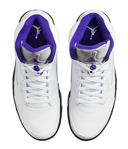 Nike Men's Jordan 5 Retro Concord White/Dark Concord-Black (DD0587 141) - 114
