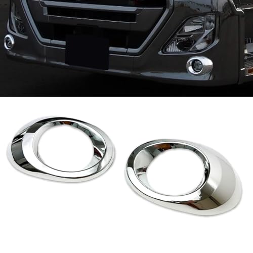 UD TRUCKS メッキフォグランプベゼルカバー ジムニー UD 新型 17 クオン パーフェクトクオン メッキ