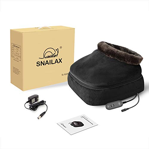 Snailax 2-In-1 Shiatsu Foot And Back Massager With Heat - Kneading Feet Massager Machine With Heating Pad, Back Massage Cushion Or Foot Warmer,Massagers For Back,Leg,Foot Relief #TOP7