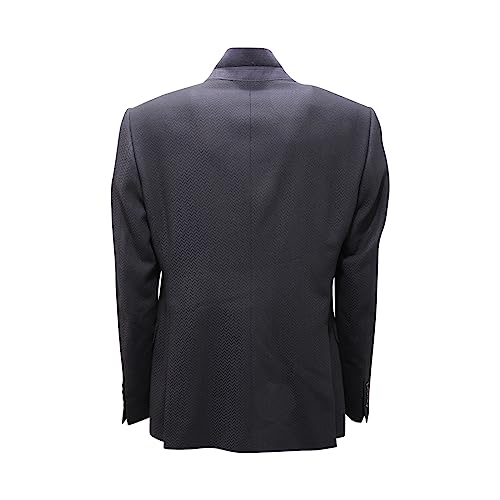 Giacca uomo Emporio Armani M Line bleu marine chic - 3