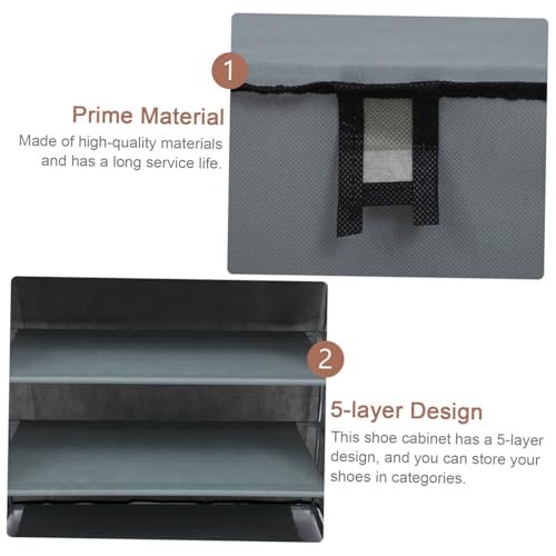 Solution de rangement polyvalente et meuble chaussures entrée compact - 7