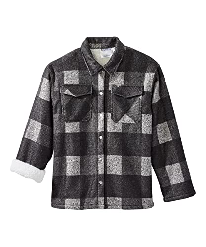 Image of Men's Magnet Close Adaptive Sherpa Lined Shirt Jacket