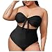 Costume Intero Righe Grande Costume da Donna Un Fashion Sexy Bow Solido Bikini Pezzo Swimwears Tankinis Set Costume Intero Mare per Coprire Pancia