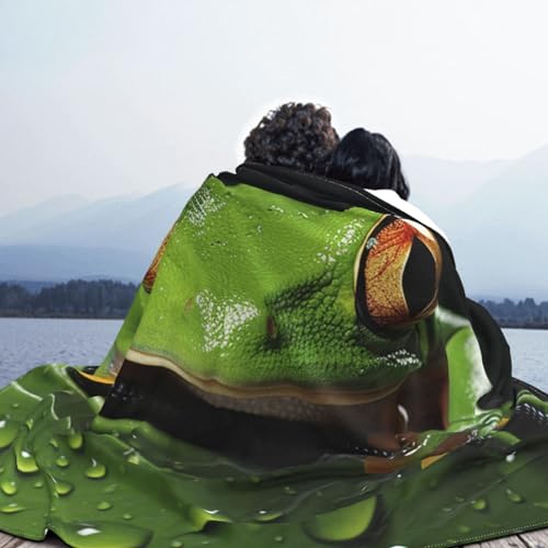 Plaid micro polaire ultra doux et léger pour canapé et lit 127x101 cm - 7