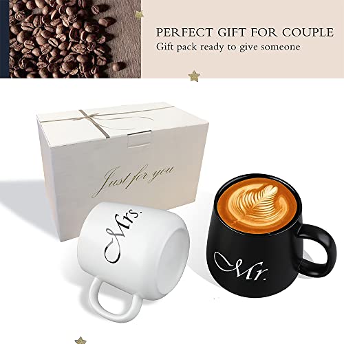 Mr And Mrs Coffee Mugs Set,Couple Gifts,Wedding Presents For Bridal Shower,Engagement Gifts For Couples, Newlyweds Gifts #TOP2