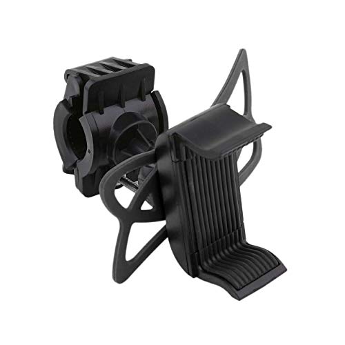 Giro de 360 ??Grados para Bicicleta Manillar de la Motocicleta Monte Soporte para teléfono móvil Soporte con Banda ortopédica de Silicona