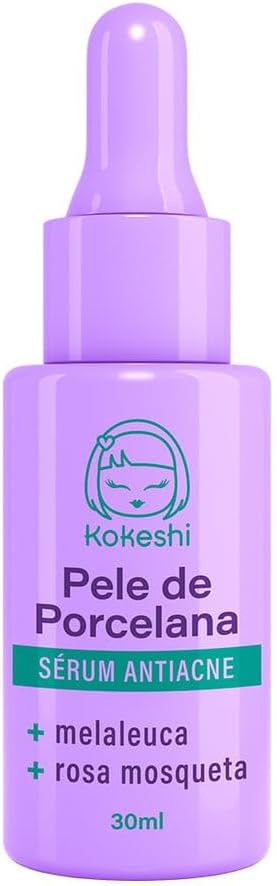 Sérum Facial Antiacne Pele de Porcelana Kokeshi 30ml