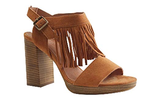 Reqins - Nash Peau - Sandale Charles IX - Cognac