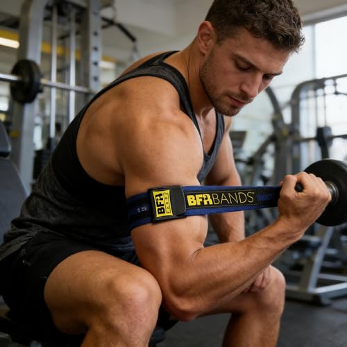 Image of Occlusion Training Bands 4-Pack - Booty Bands Blood Flow Restriction Bands for Arm Muscle Legs & Hip Building Without Heavy Weight Lifting, Fast Muscle Growth