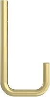 Vista 2 de National Hardware N337-917 Gancho moderno de caña, 4", oro cepillado