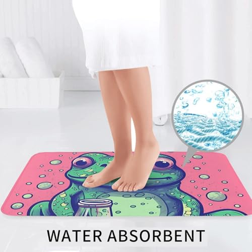 Tapis de salle de bain en microfibre absorbante lot de 3 pièces lavables en machine