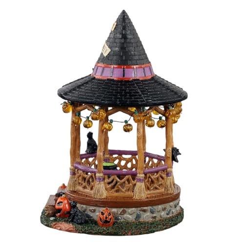 Witch Gazebo Lemax pavillon sorcière décoration spooky town