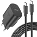 Produktbild 25W Schnellladegerät USB C für Samsung Netzteil USB C Ladegerät für Samsung Galaxy S25 Ultra/S24+/S23 Ultra/S22/S21/A13/A33/A53 5G,Ladestecker USB Fast Charger Adapter mit Kabel 2M (XZ-AD2501C)