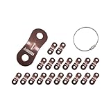 [ROROFORES] 自在金具 ワイヤーリング付き 20個セット ブロンズ