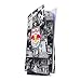 DeinDesign Skin kompatibel mit Sony Playstation 5 PS5 Disc Edition Folie Sticker FC Red Bull Salzburg Red Bull Salzburg