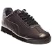 PUMA Women's Roma Metallic Sneaker, Black Dark Shadow, 8.5 B US