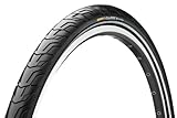 Continental City RIDE II Tire, 26 x 1 3/8(Black/Black, reflective skinwall)