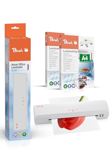 Peach Home Office Laminiergerät A4 inkl. 200 gratis...