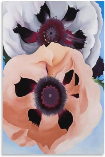Impressions Peinture Esthétique Georgia O’Keeffe Coquelicots Toile Haut de Gamme