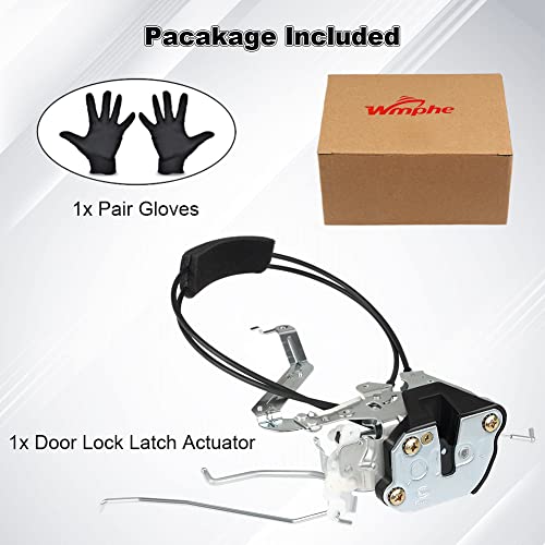 Image of Front Left Driver Side Door Lock Latch Actuator Assembly Compatible with 2001-2007 Toyota Sequoia, 2005-2006 Tundra 4.7L V8, Replacement for 69304-0C010