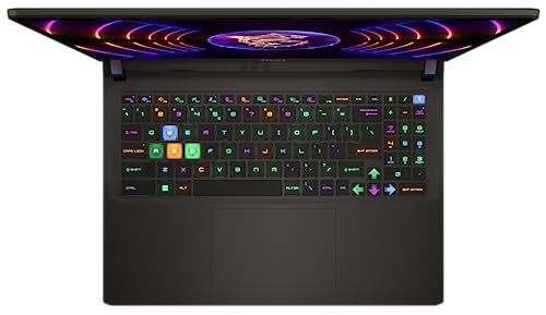 MSI Vector GP68 HX 12VH-079, Gaming Laptop, 40,6 cm (16,0 Zoll) FHD, 144 Hz, Intel Core i9-12900HX, 16 GB DDR5-4800, 1 TB GB SSD, NVIDIA GeForce RTX 4080, Windows 11 Home, Grau, QWERTZ Tastatur – Bild 4