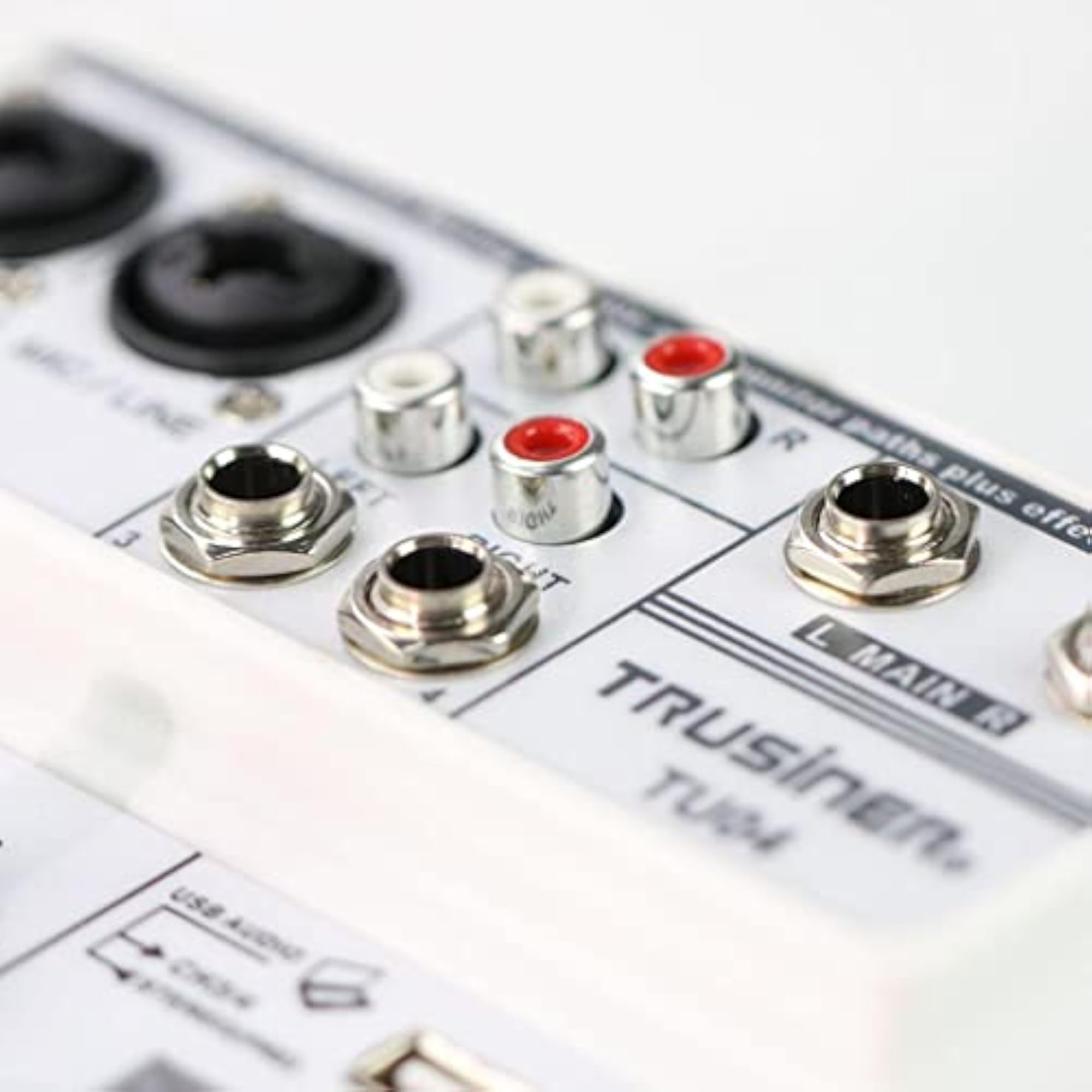 4 Channel USB Audio Mixer Mixing Console Sound Card