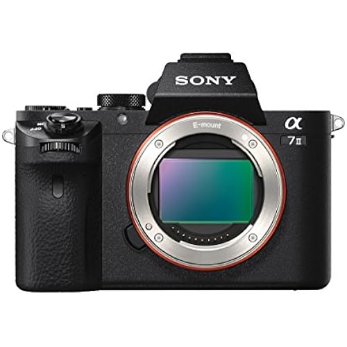 Sony Alpha 7 II E-mount interchangeable lens mirrorless camera with full frame sensor